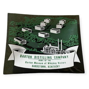 Barton Distilling Co Vtg Trinket Dish Ashtray Museum Whiskey Bardstown Kentucky